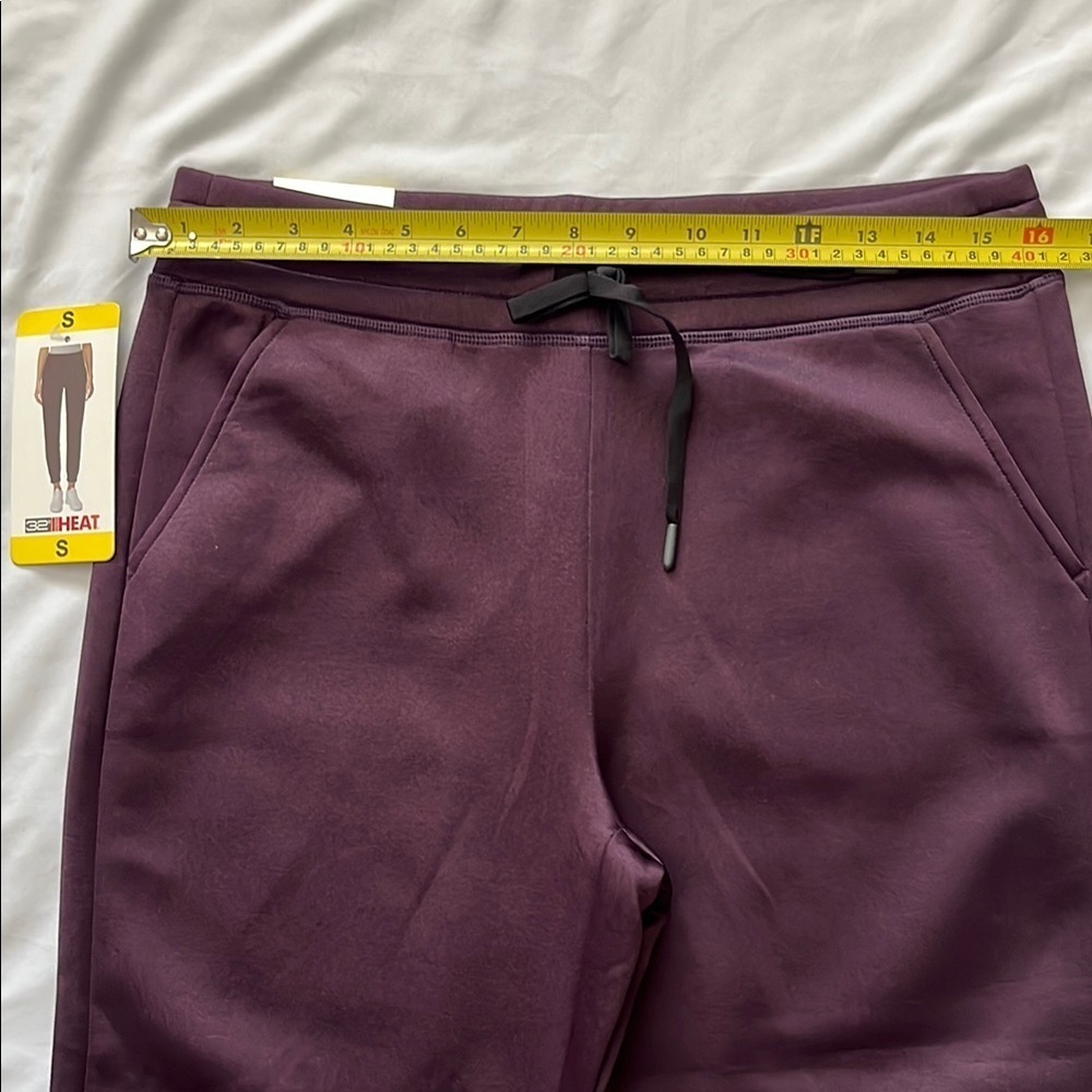 32 Degrees Purple Track Pants with Elastic Waistband - Picture 3 of 9